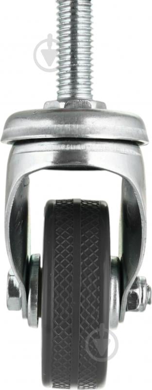 Колесо поворотне Longway d50 мм з різьбовим штифтом М10 3062-50 - фото 8