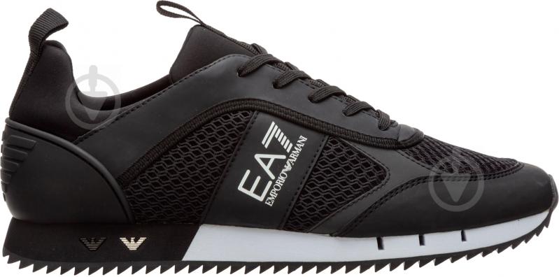 Кросівки демісезонні EA7 Tessuto sneaker X8X027-XK050-A120 р.44 2/3 чорні - фото 1