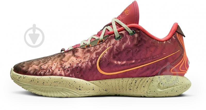 Кроссовки чоловічі демісезонні Nike LEBRON XXI FN0708-800 р.44 красные - фото 1