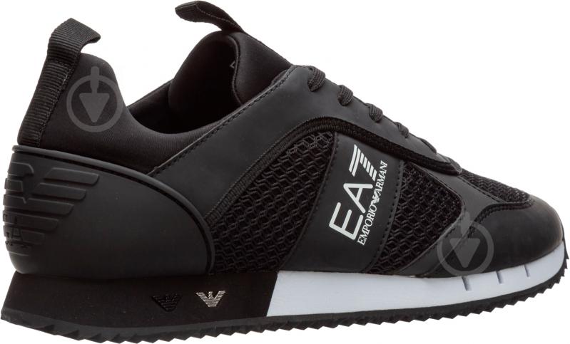 Кроссовки демисезонные EA7 Tessuto sneaker X8X027-XK050-A120 р.45 1/3 черные - фото 5