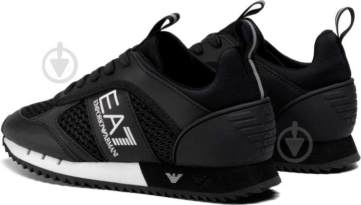 Кроссовки демисезонные EA7 Tessuto sneaker X8X027-XK050-A120 р.45 1/3 черные - фото 6