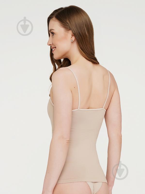 Майка Giulia Camisole р.S-M бежевый - фото 3 Майка Giulia Camisole р.S-M бежевый - фото 3