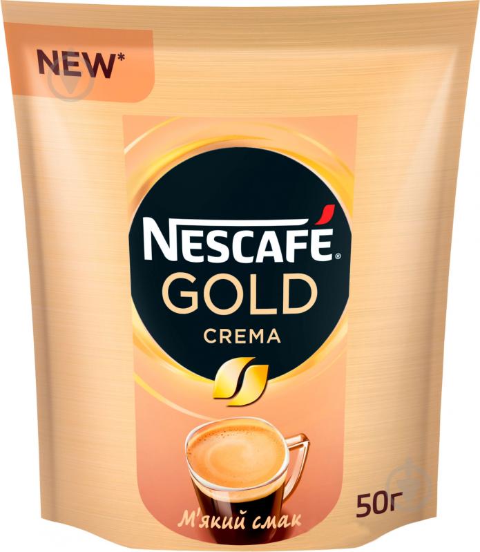 ᐉ Кофе растворимый Nescafe голд крема мягкая упаковка • Купить в Киеве ...