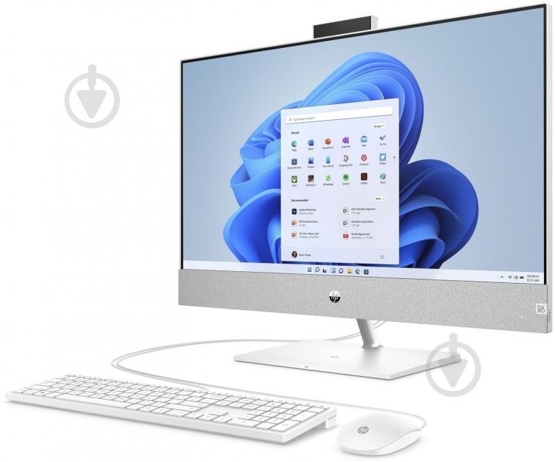 Моноблок HP Pavilion 27 (6C8V6EA) white - фото 4