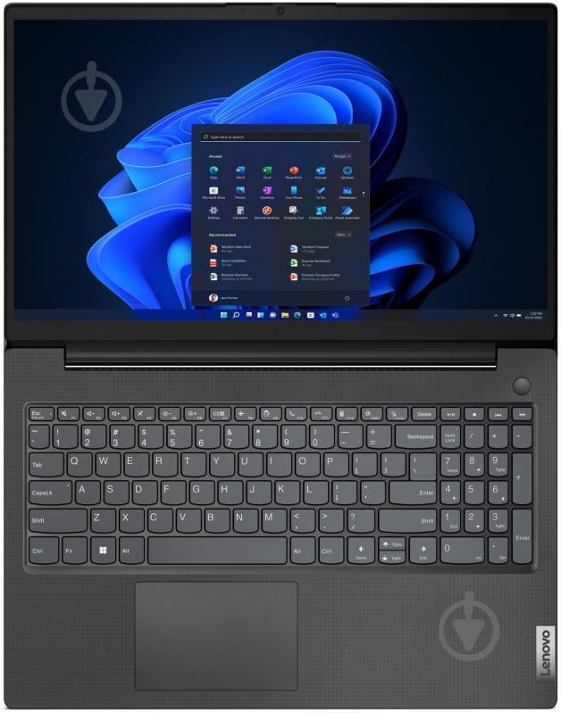 Ноутбук Lenovo V15 G4 IRU 15,6" (83A100JCRA) business black - фото 2