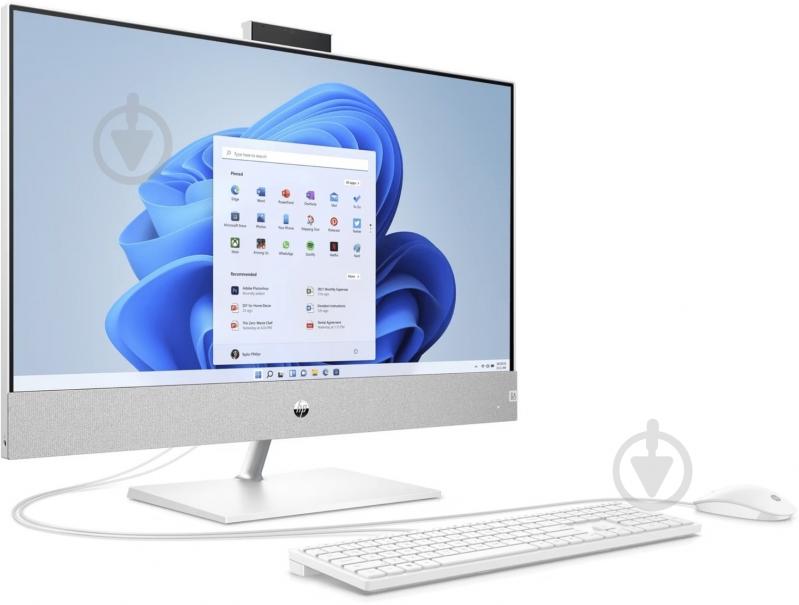 Моноблок HP Pavilion 27 (6C8N2EA) white - фото 3