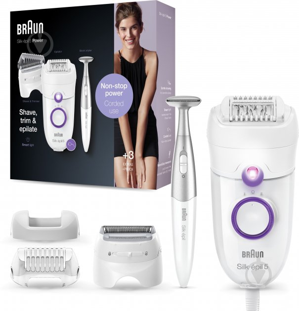 Епілятор Braun Silk epil 5 SE 5-825P - фото 5