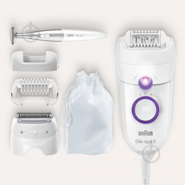 Епілятор Braun Silk epil 5 SE 5-825P - фото 3