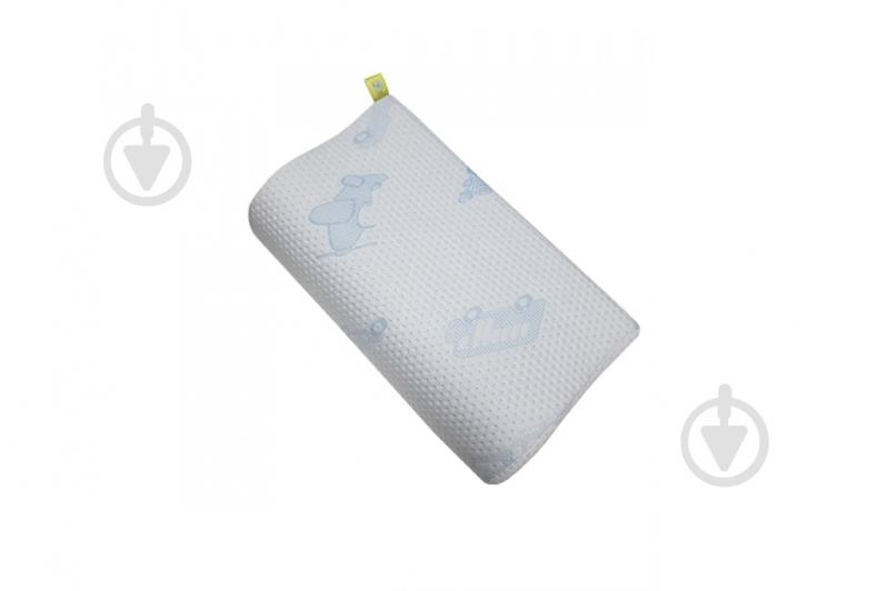 Подушка ортопедична Twinkle Star для хлопчиків Noble 50x29x5/8 см білий із блакитним - фото 2 Подушка ортопедична Twinkle Star для хлопчиків Noble 50x29x5/8 см білий із блакитним - фото 2