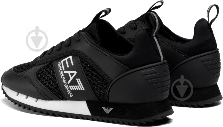 Кроссовки демисезонные EA7 Tessuto sneaker X8X027-XK050-A120 р.40 2/3 черные - фото 6