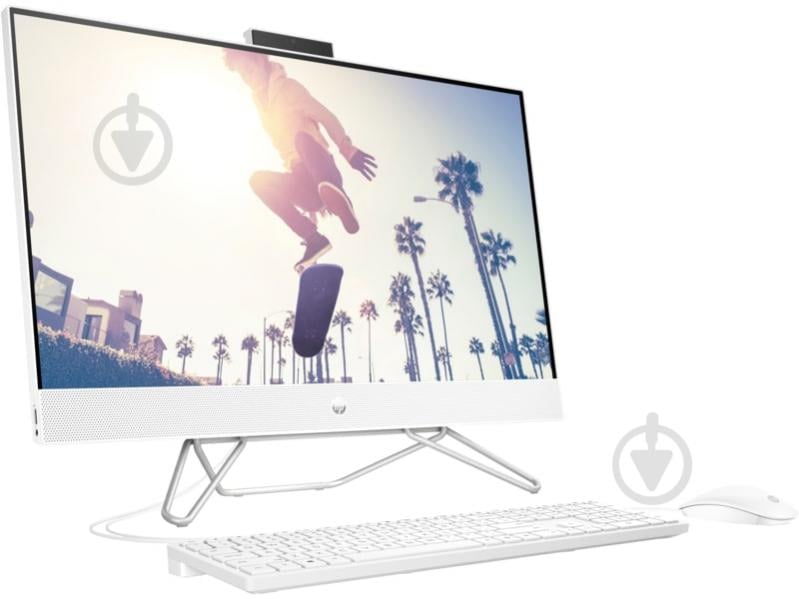 Моноблок HP All-in-One 27 (68A07EA) white - фото 2