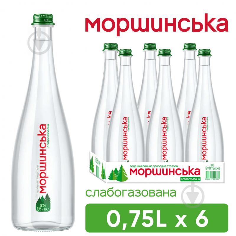 Вода Моршинська Преміум сильногазована мінеральна столова 0,75 л - фото 4