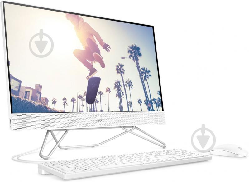 Моноблок HP All-in-One 23,8 (689Z6EA) white - фото 2