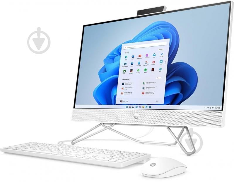 Моноблок HP All-in-One 23,8 (689Z6EA) white - фото 3