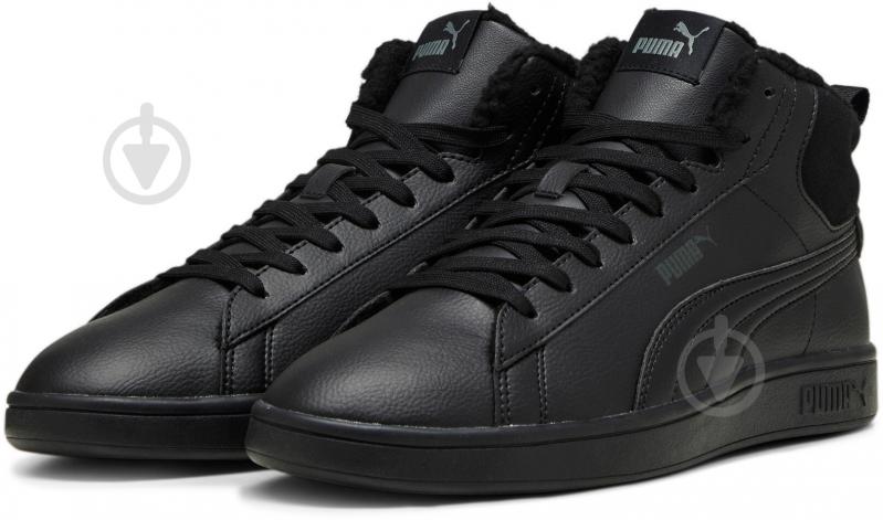 Черевики Puma SMASH 3.0 MID WTR 39233501 р.39 чорний - фото 3