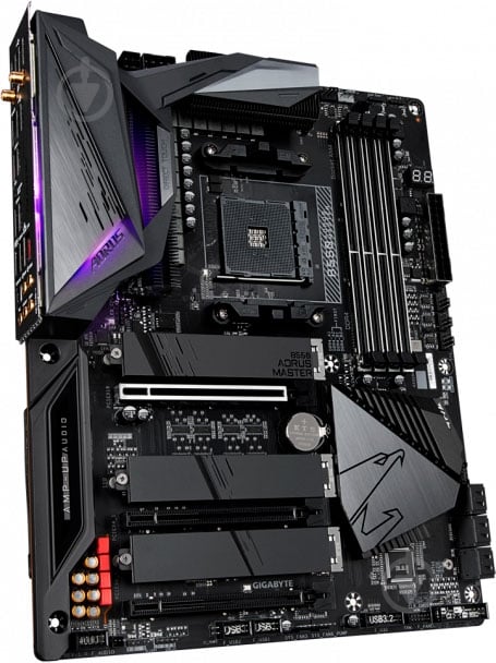 Материнская плата Gigabyte B550 AORUS MASTER (Socket AM4, AMD B550, ATX) - фото 3