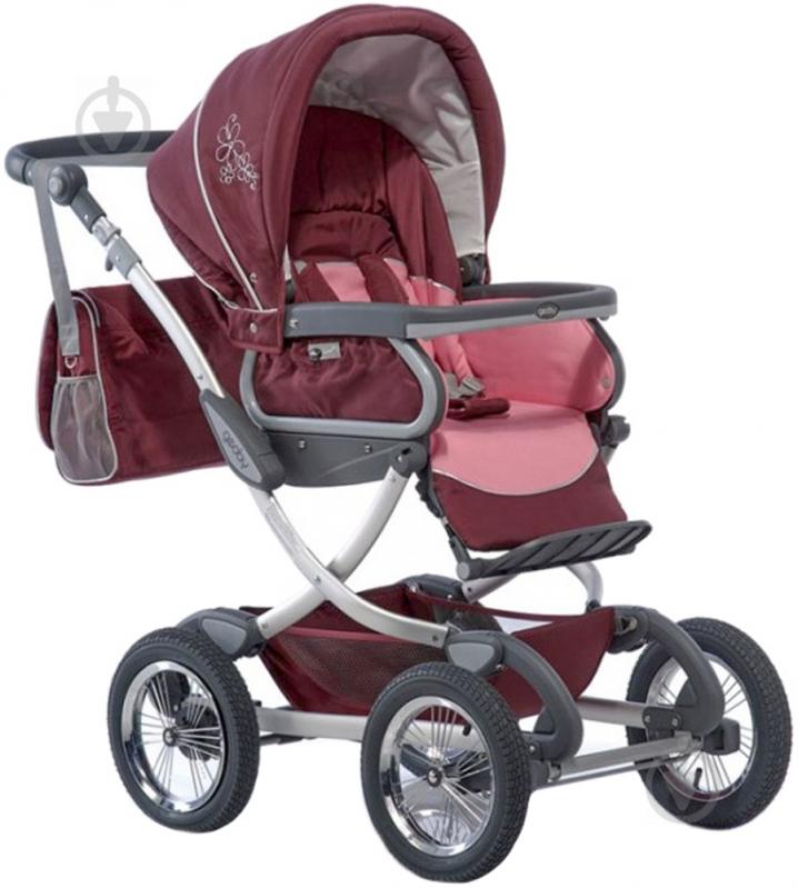 Коляска универсальная 2 в 1 Geoby BABY C706 CHR 5512 - фото 2