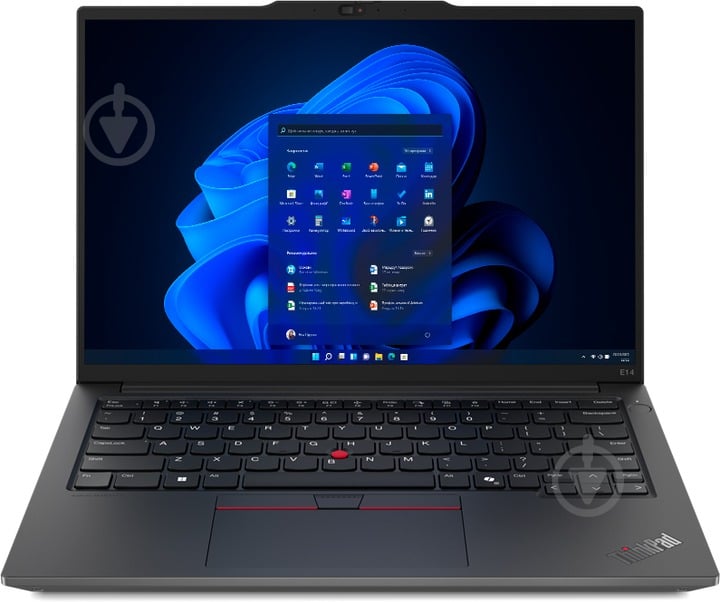 Ноутбук Lenovo ThinkPad E14 Gen 6 14" (21M3002VRA) black - фото 1