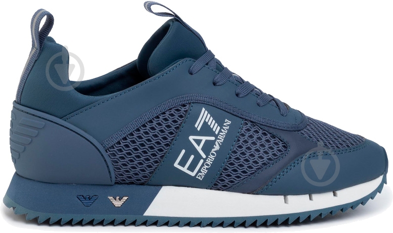 Кросівки чоловічі демісезонні EA7 Tessuto sneaker X8X027-XK050-M510 р.44 сині - фото 2