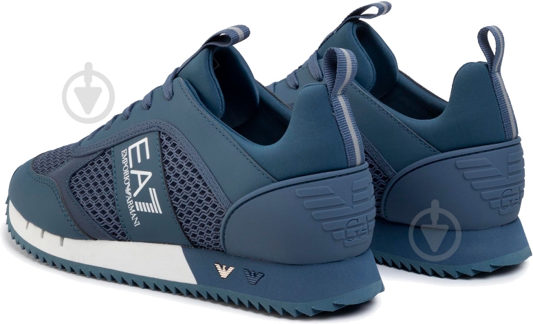 Кросівки чоловічі демісезонні EA7 Tessuto sneaker X8X027-XK050-M510 р.44 сині - фото 3