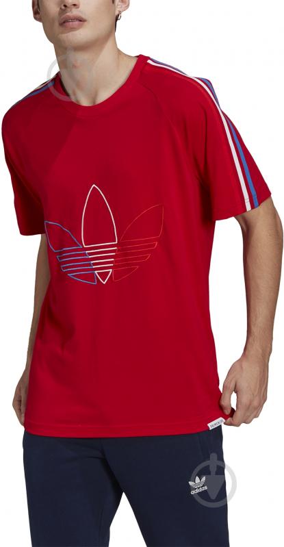 Футболка Adidas FTO TEE GR0534 р.L красный - фото 3