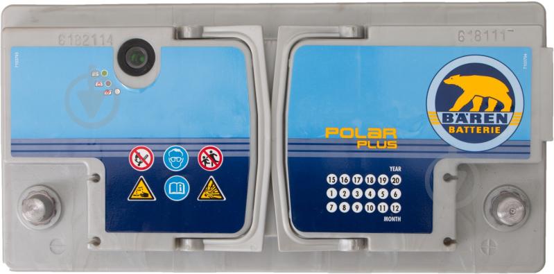Акумулятор автомобільний Baren Polar Plus 100Ah 100A 870V «+» ліворуч - фото 3