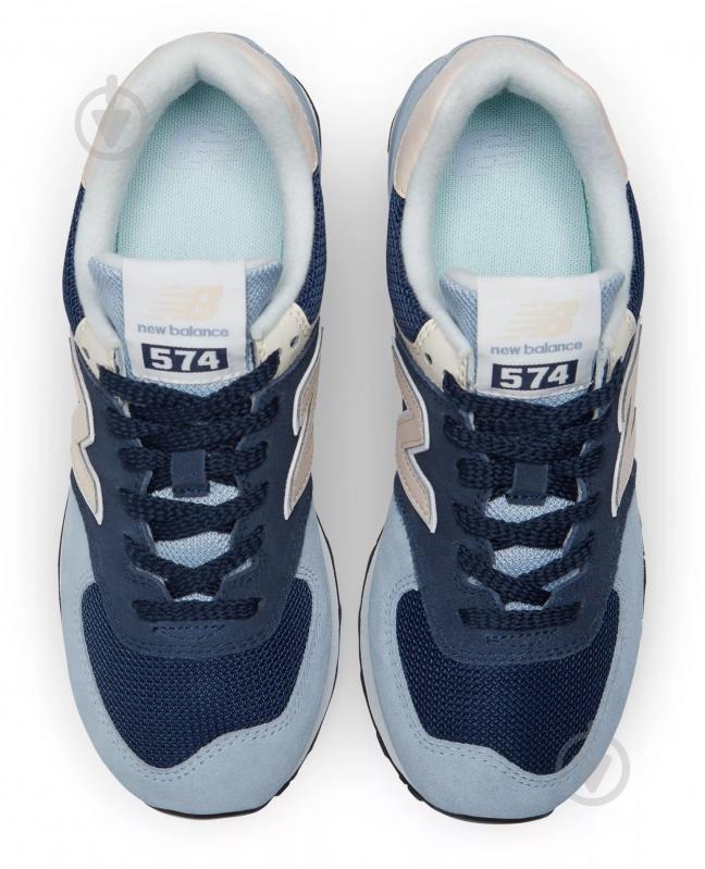 Кроссовки женские New Balance WL574VJ2 р.38,5 синие - фото 3