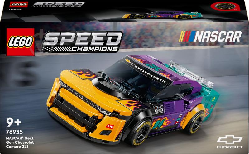 Конструктор LEGO Speed Champions NASCAR® Next Gen Chevrolet Camaro ZL1 76935 - фото 1