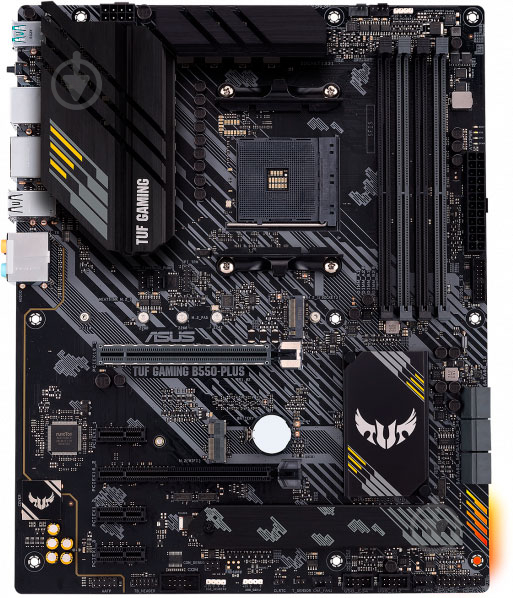 Материнська плата Asus TUF GAMING B550-PLUS (Socket AM4, AMD B550, ATX) - фото 1