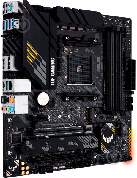 Материнська плата Asus TUF GAMING B550M-PLUS (Socket AM4, AMD B550, mirco ATX) - фото 2