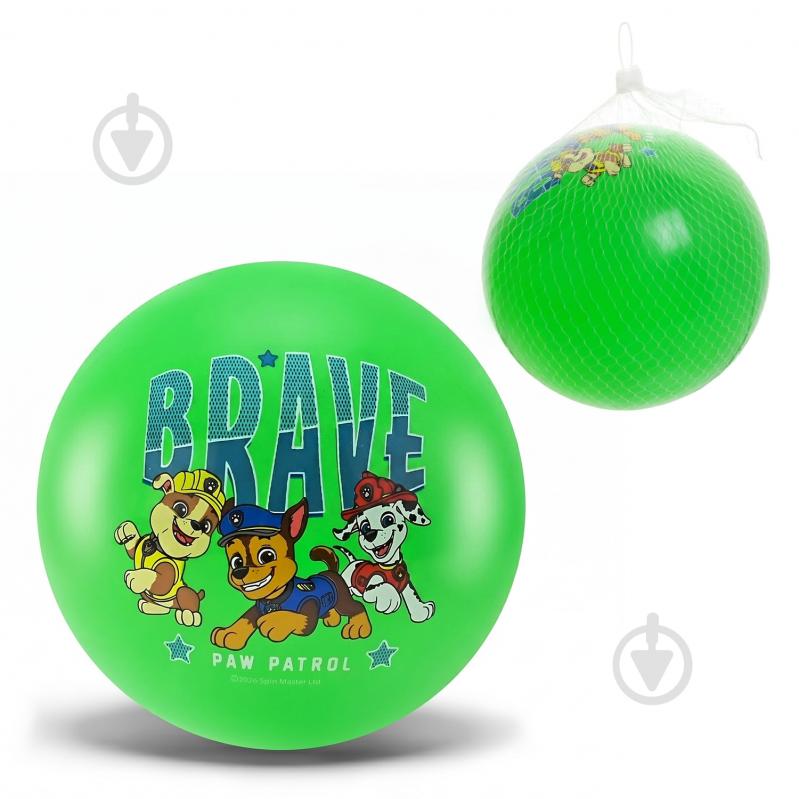 М'яч Paw Patrol 9'' 70 г зелений PP2519 - фото 1 М'яч Paw Patrol 9'' 70 г зелений PP2519 - фото 1