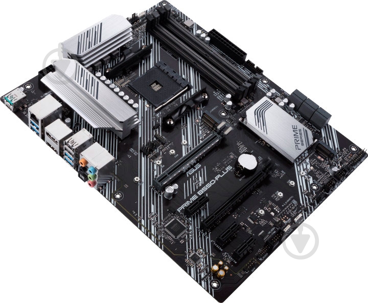 Материнська плата Asus PRIME B550-PLUS (Socket AM4, AMD B550, ATX) - фото 3 Материнська плата Asus PRIME B550-PLUS (Socket AM4, AMD B550, ATX) - фото 3