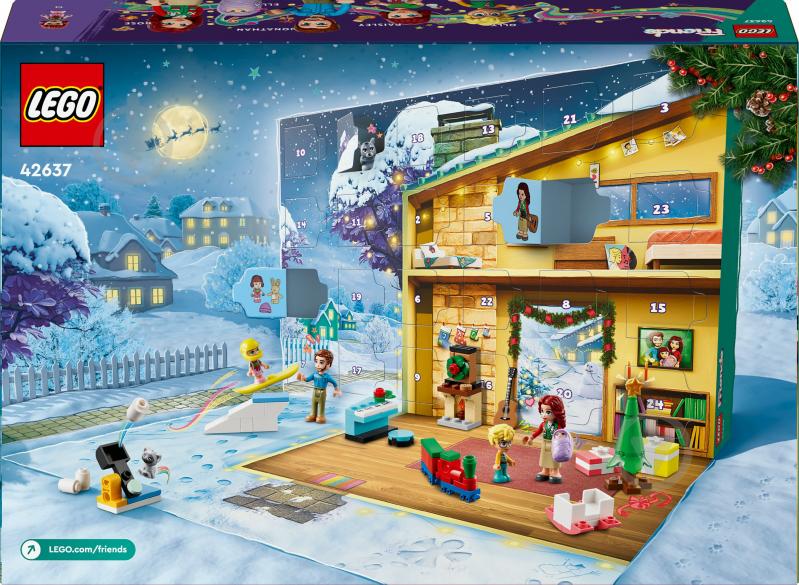 Конструктор LEGO Friends Новорічний календар 2024 42637 - фото 2