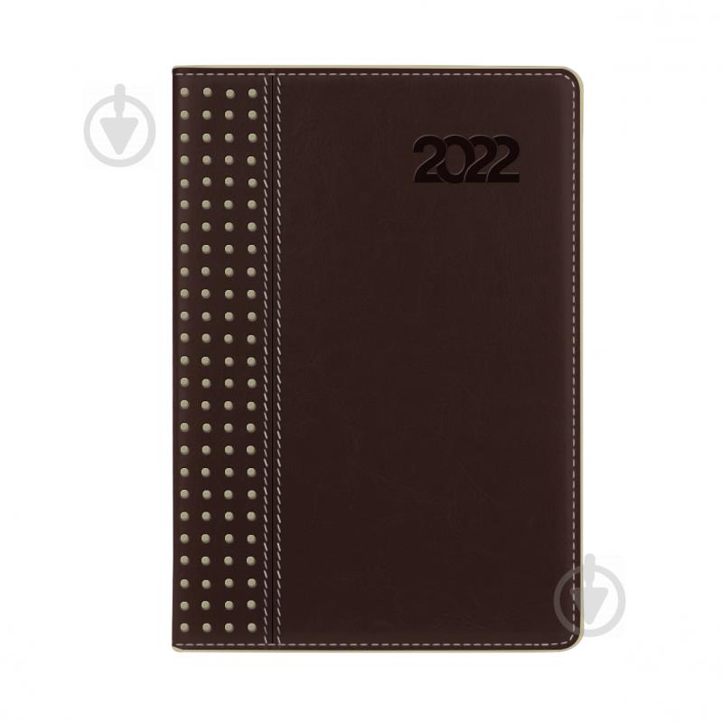 Дневник датированный коричневый Leo Planner Destiny A5 2022 - фото 2