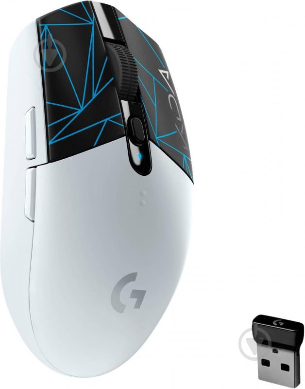 Миша Logitech G305 K/DA LIGHTSPEED Wireless Gaming Mouse black/white (910-006053) - фото 1