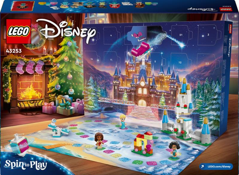 Конструктор LEGO Disney Рождественский календарь 2024 43253 - фото 2