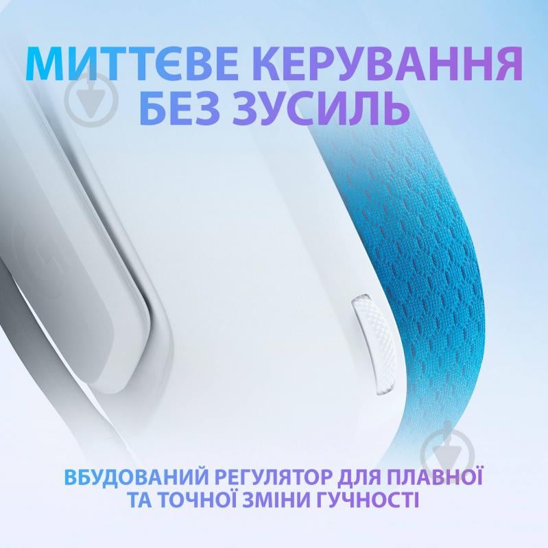 Гарнитура игровая Logitech G335 Wired Gaming Headset white (981-001018) - фото 4