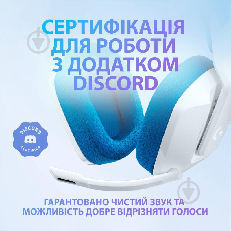 Гарнитура игровая Logitech G335 Wired Gaming Headset white (981-001018) - фото 9