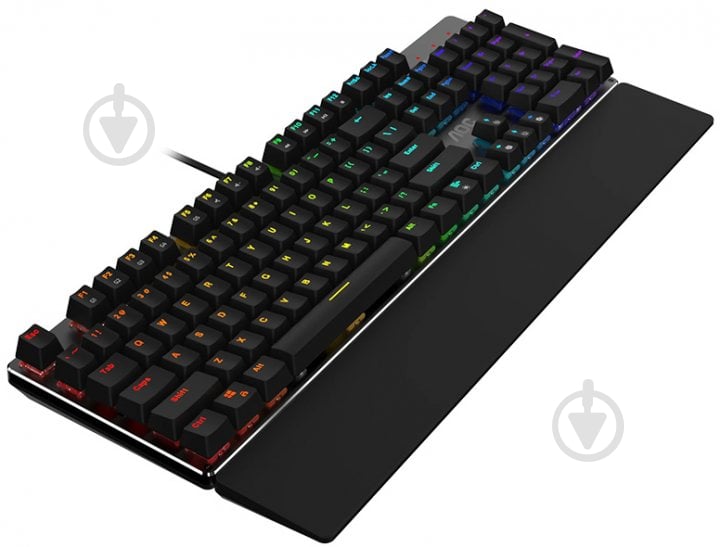 Клавіатура ігрова AOC GK500 Gaming RGB black (GK500DR2R) - фото 4