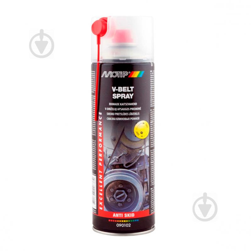 Змазка клинових ременів Motip V-Belt Spray 090102BS 500 мл - фото 1