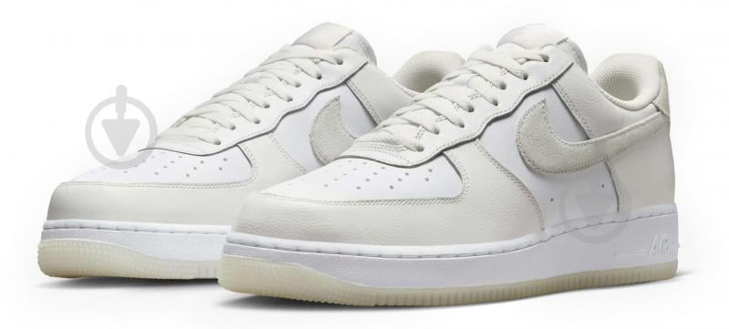 Кроссовки мужские демисезонные Nike AIR FORCE 1 07 LV8 FN5832-100 р.45,5 белые - фото 3