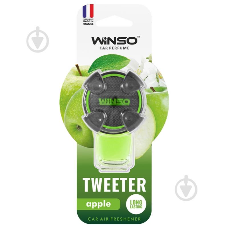 Ароматизатор на дефлектор WINSO Tweeter 8мл. Apple 530940 8 мл - фото 1