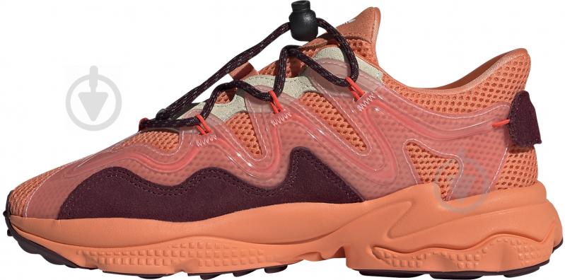 Кроссовки женские демисезонные Adidas OZWEEGO PLUS W H01567 р.41 1/3 коралловые - фото 3