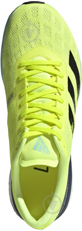 Кроссовки мужские летние Adidas ADIZERO BOSTON 9 H68740 р.41 1/3 салатовые - фото 8