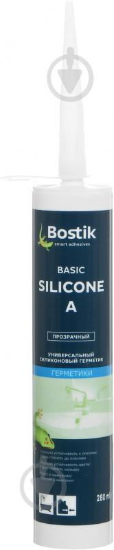 Герметик силіконовий Bostik універсальний Basic Silicone A прозорий 280 мл - фото 2