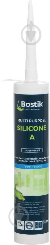 Герметик силіконовий Bostik Multi Purpose Silicone A прозорий 280 мл - фото 2