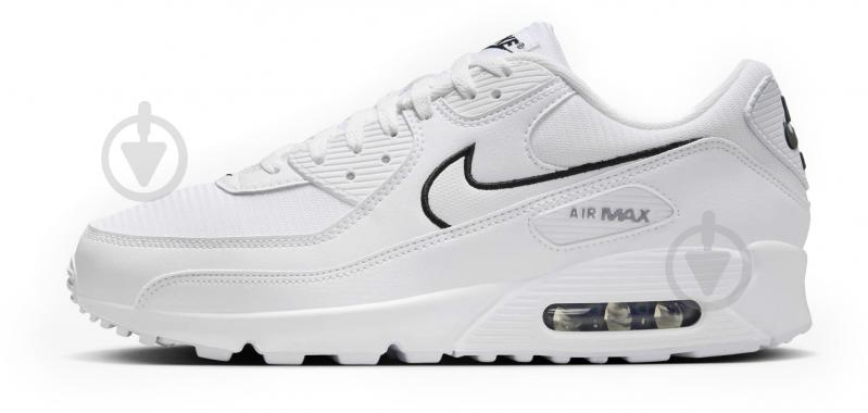 Кросівки чоловічі демісезонні Nike Air Max 90 HF3835-100 р.45 білі - фото 1