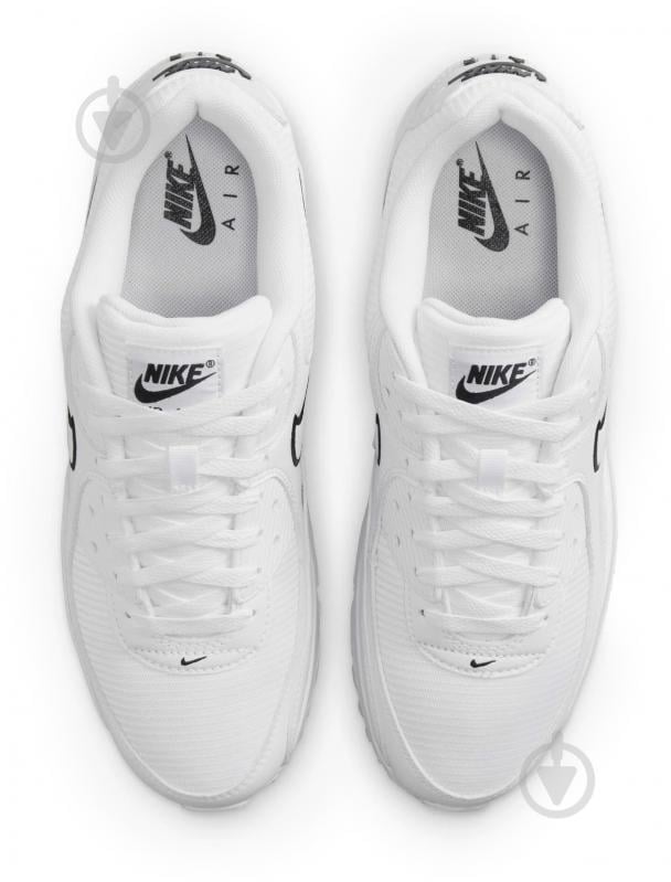 Кросівки чоловічі демісезонні Nike Air Max 90 HF3835-100 р.45 білі - фото 5