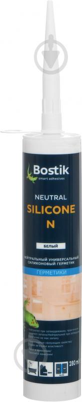 Герметик силіконовий Bostik Neutral Silicone N білий 280 мл - фото 2