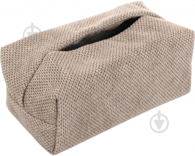 Серветниця декоративна Organize 21х9х11,5 см бежева - фото 1 Серветниця декоративна Organize 21х9х11,5 см бежева - фото 1